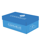 Lake Blue Mens Low Top Leather Sneakers