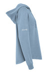 Heart Throb Womens Lightweight  Wash Hooded Sweatshirt