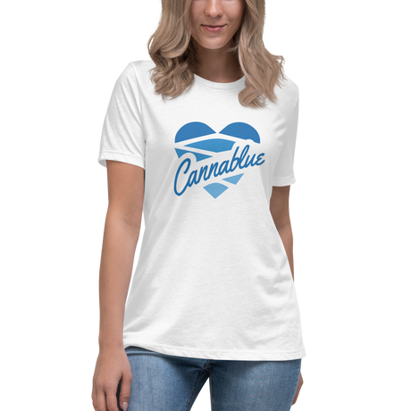 heart script Women's Relaxed T-Shirt